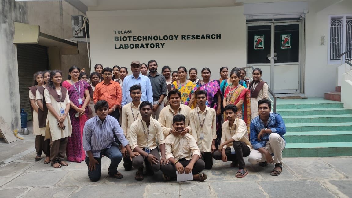 B.Sc Biotechnology students visit to Biotech company